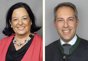 Stellvertretende Vorsitzende: Ursula Hülse und Dr. Hans-Peter Widmann